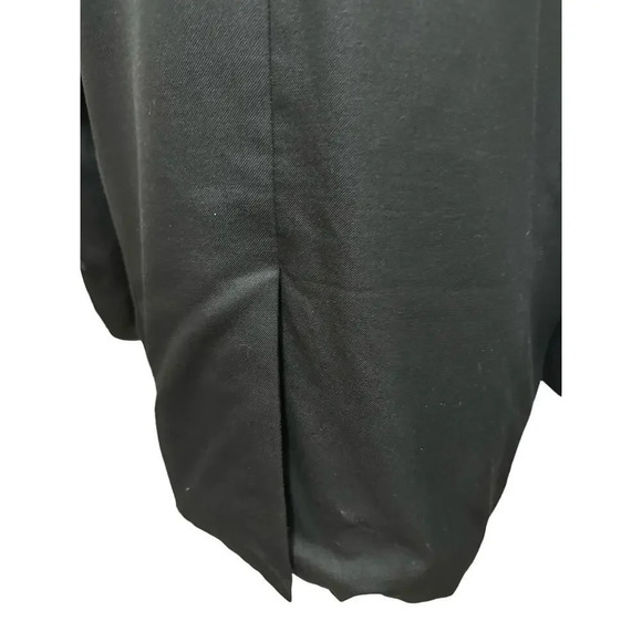 Ralph Lauren Silk Blend Blazer Black Size 45 Regular Suit Coat Office Business - Picture 8 of 9